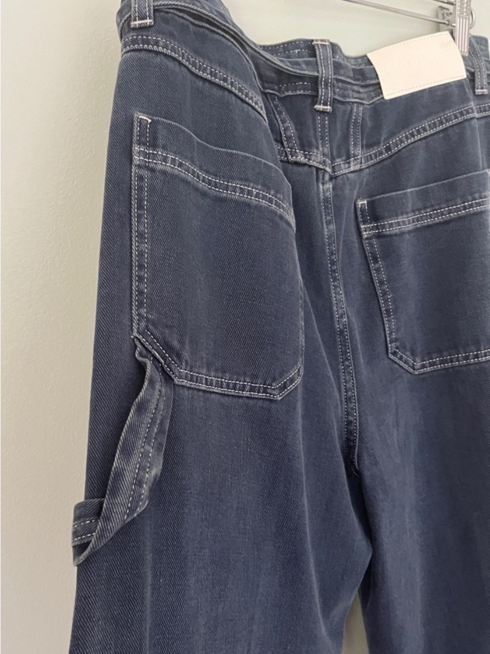 CLOSED Blue Jeans with Self-Tie Belt - Picture 5 of 10